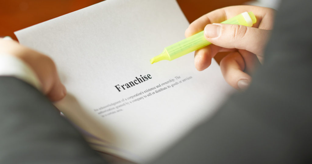 Compliance with Franchise Agreements - operating manual
