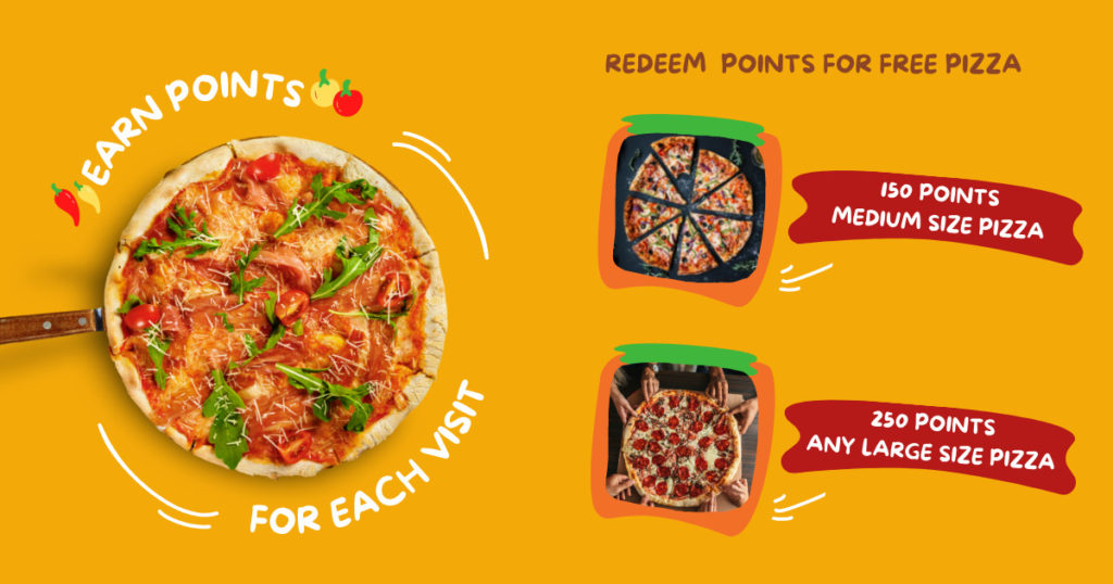 How to create a customer loyalty program in your pizzeria choose your points image