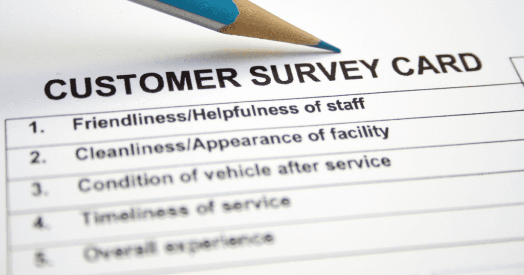 customer surveys - keep it short