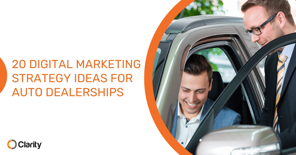 20 Digital Marketing Strategy Ideas for Auto Dealerships OG