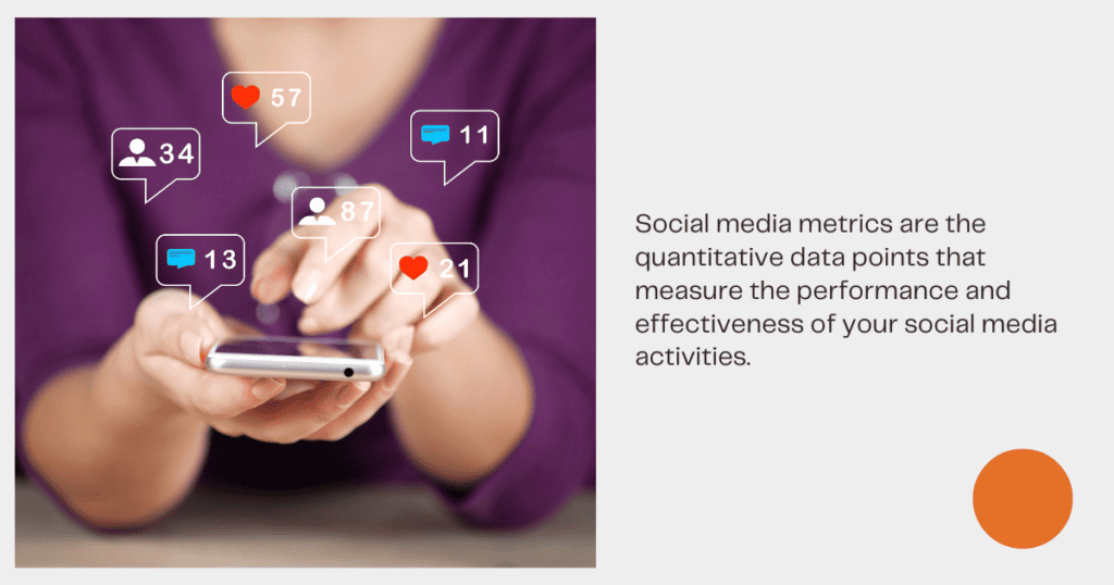 What are social media metrics?