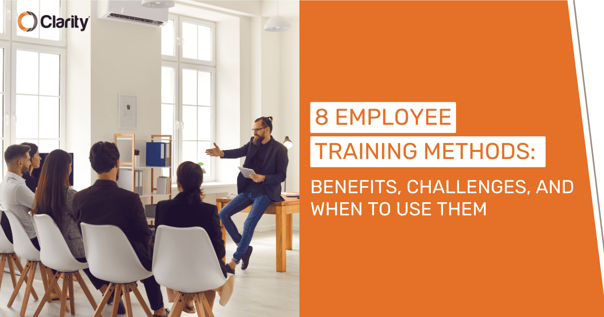 8 Employee Training Methods: Benefits, Challenges, and When to Use Them OG